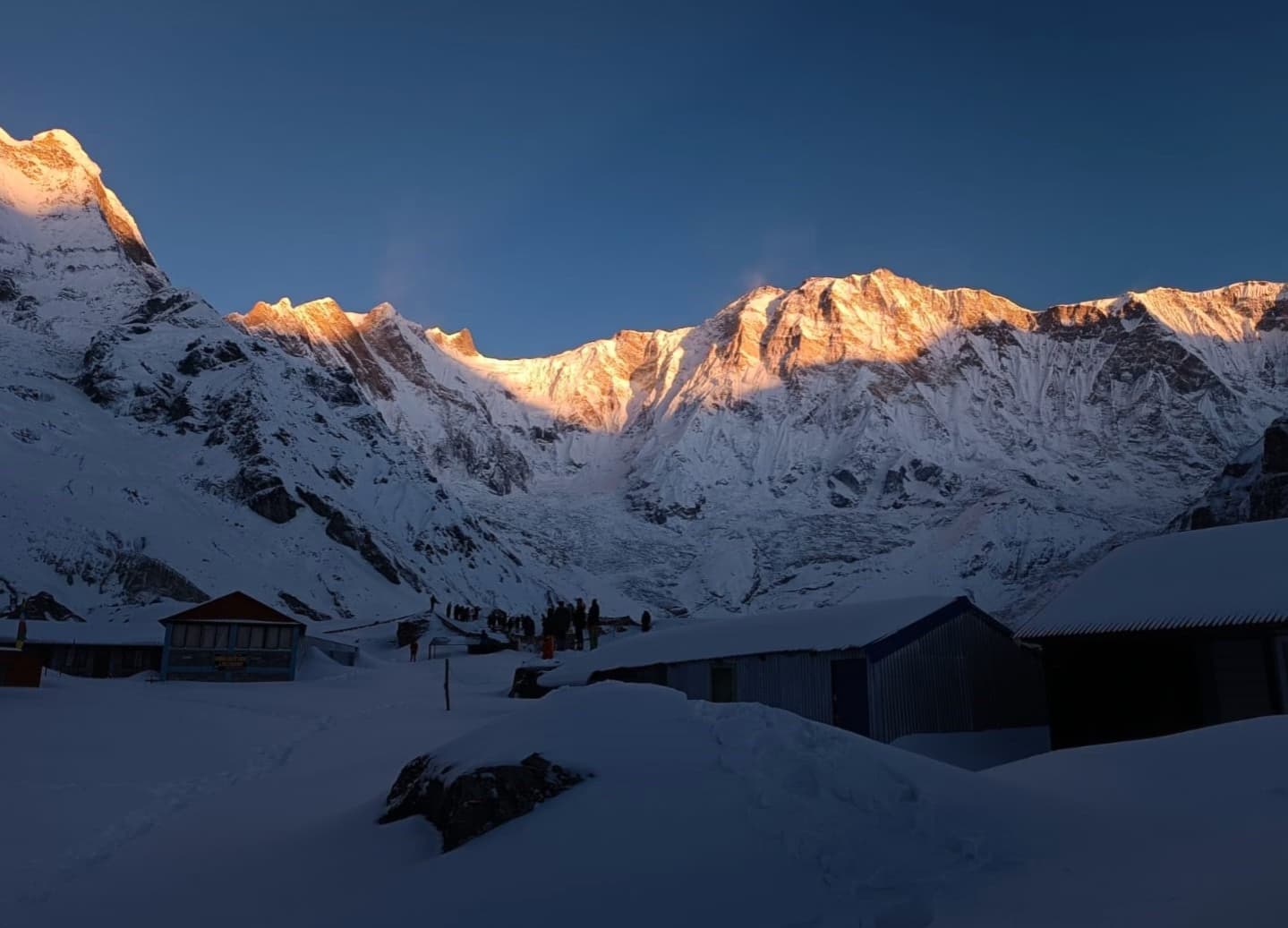 Annapurna I 8091m the world's 10th tallest peak