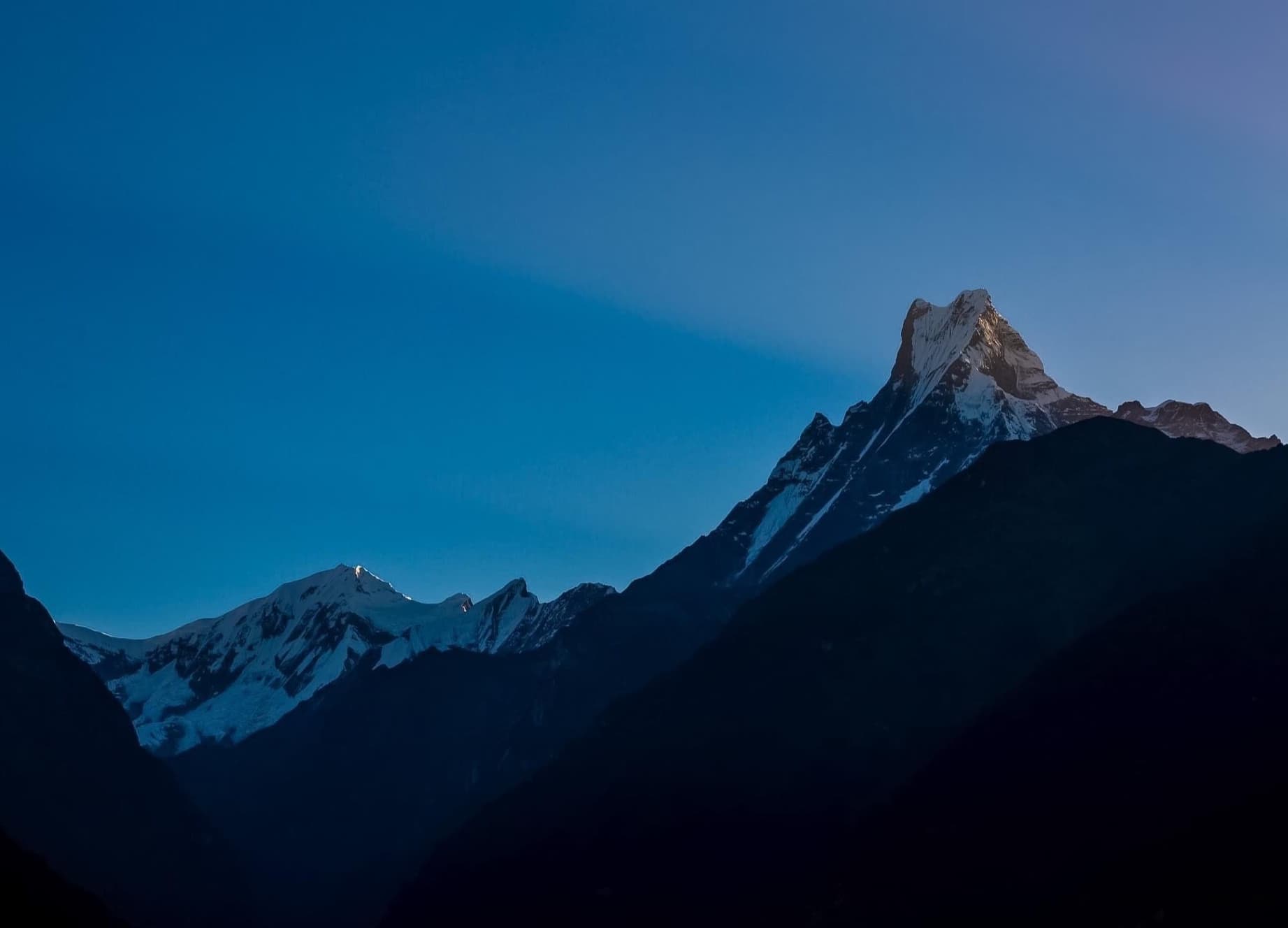 Mount Machhapuchhre 6993 m